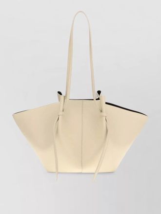 Yuzefi mochi large leather shoulder tote bag