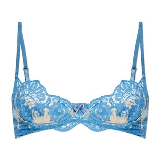 Dsquared2 Kanten beha - Dames - BHs - Blauw - 2XL - Ondergoed