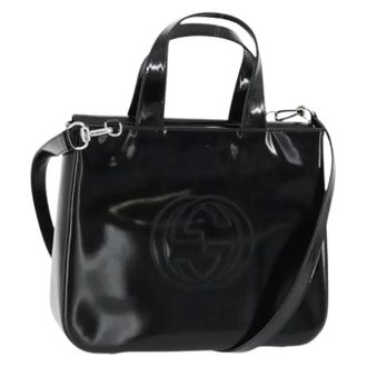 Gucci Borsa a mano Pre-owned in tela rivestita - - Pre-owned - Donna - Nero - ONE SIZE