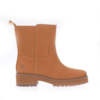 Timberland Womens Carnaby Cool Mid Warm Lined Boots in Wheat - Natural Suede - Size UK 5.5