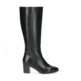 Caprice Schoenen, Dames, Zwart, 38 EU, Leer, Lange Laarzen