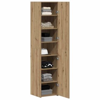 Berkfield Home Highboard Artisan Oak 40x42.5x185 cm Engineered Wood in Brown