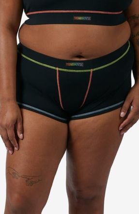 TomboyX Rib Boyshorts in Stitched With Love at Nordstrom, Size 6X