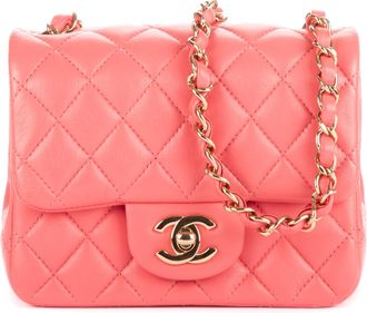 Chanel Mini Square Classic Single Flap Schoudertas