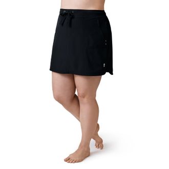 Free Country Womens Plus Size Beach and Beyond Skort