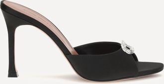 Amina Muaddi Sandali Mules Camelia Woman 37.5