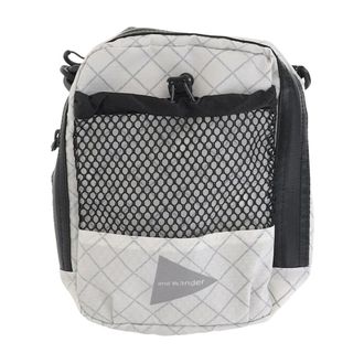 And Wander Nylon Cross-body Bag with Logo - male - And Wander - Cross Body Bags - White - ONE SIZE - Bags