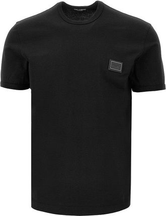 Dolce & Gabbana Logo plate T-shirt Man 46