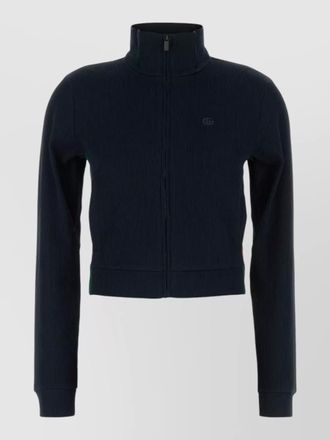 Gucci jersey sweatshirt high collar long sleeves ribbed