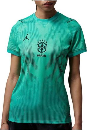 Nike Jordan (WMNS) Jordan Brazil 2026 Stadium Goalkeeper Dri-FIT Soccer Replica Jersey Light Menta Black IQ3336-369