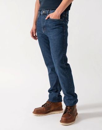 Belstaff Mens Belstaff B69 Mens Regular Fit Mid-Rise Jeans - Washed Indigo - Blue - Size: 34/32