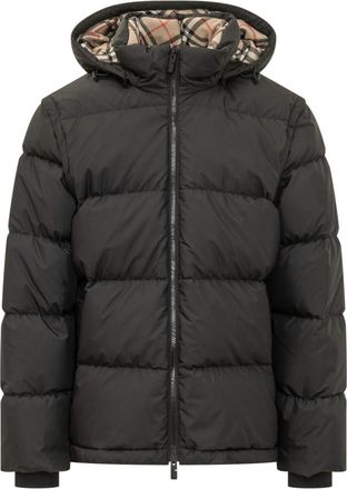 Burberry Black Quilted Puffer Jacket