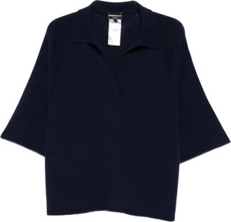 Emporio Armani Top a maniche corte - Blu