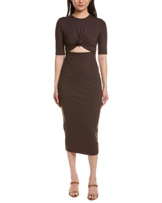 Susana Monaco Knotted Midi Dress