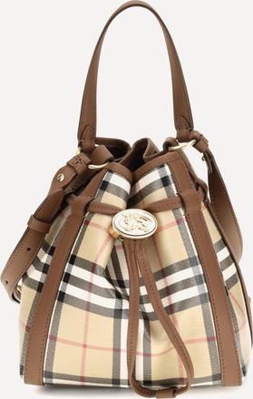 Burberry Mini Check Bucket Bag Female UNI