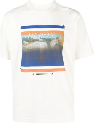 Heron Preston Misprinted White T-Shirt
