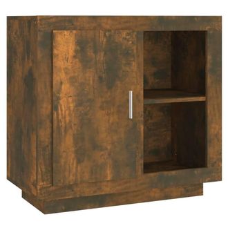 Berkfield Home Sideboard Smoked Oak in Brown