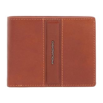 Piquadro Accessoires, Heren, Bruin, ONE Size, Leer, Portemonnee met muntvak