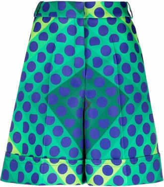 Paco Rabanne Casual Shorts - Dames - Korte Broeken - Veelkleurig - 2XS - Katoen - Korte Broeken