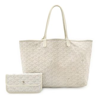 Goyard St. Louis PM Tote Bag Coated Canvas/Leather