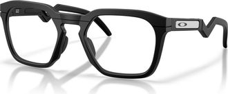 Oakley 52mm Square optical glasses in Solid Black at Nordstrom