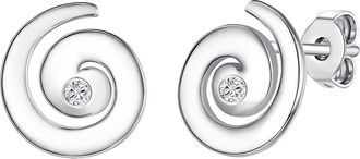 Lulu & Jane Womens luluandjane Female Sterling Silver Earring - One Size