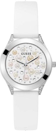 Guess Womens GW0381L1 Ladies Pearl Watch - White - One Size