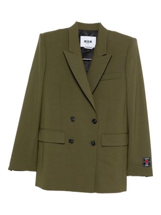 Msgm Jackets Green