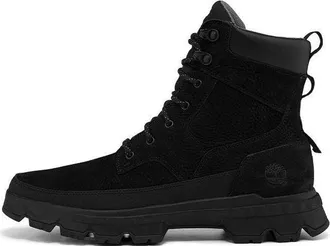 Timberland Originals Ultra Wide Fit Waterproof Boots Jet Black Barefoot Buffed A44SSW