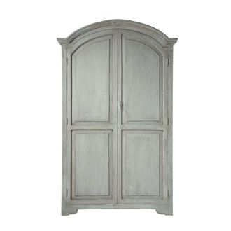 Maisons du monde Armario de mango gris perla 130 cm
