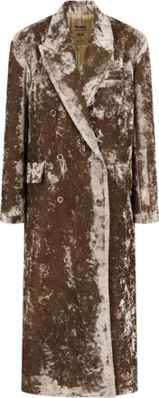 Uma Wang Cappotto Doppiopetto Camelot
