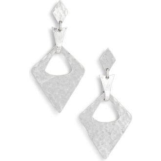 Karine Sultan Geometric Drop Earrings in Silver at Nordstrom Rack