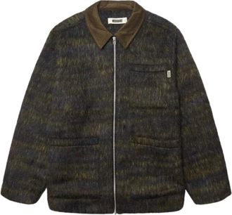 Woodbird WBBlade Hairy Zip Jacket - Jackets - Hombre - Verde - L