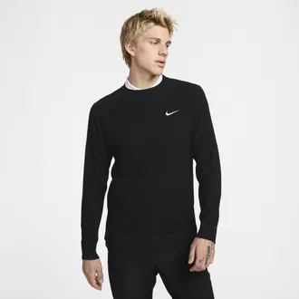 Nike Mens Tour Golf Sweater in Black | FQ8832-010