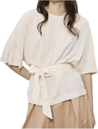 Liu Jo Mujer, Camisetas, Beige, Talla: M