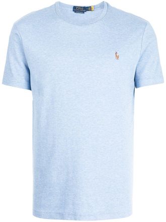 Polo Ralph Lauren Polo Pony embroidered T-shirt - men - Cotton - S - Blue