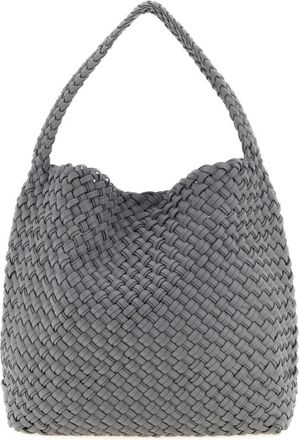 Naghedi Tassen, Dames, Grijs, ONE Size, Nomad Medium Hobo Bag