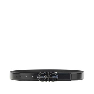 Ferragamo Leather reversible belt Man 100