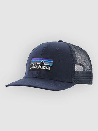 Patagonia P-6 Logo Trucker Cap blau