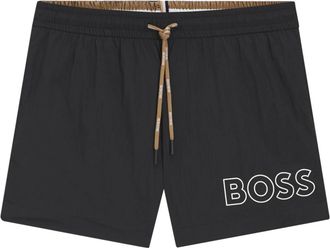 HUGO BOSS Hombre, Trajes de ba&ntilde;o, Negro, Talla: XL