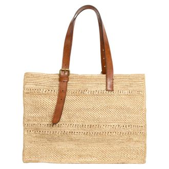 Ibeliv Nomade Tote - Dames - Shoppers - Beige - ONE Size - Katoen - Tassen