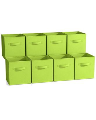 Sorbus 11In 8 Pack Foldable Storage Bins