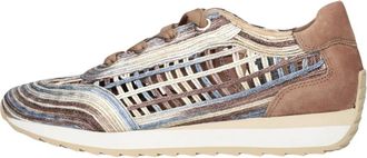 Softwaves Schoenen, Dames, Veelkleurig, 38 1/2 EU, Leer, 9.32.30 Low Sneakers