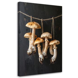 Feeby Cuadro Sobre Lienzo, Setas Porcini Secas, 80x120