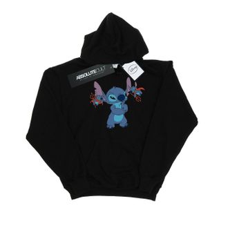 Disney Heren Lilo en Stitch Kleine Duivels Hoodie (Zwart)