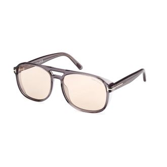Tom Ford Sunglasses, male, Gray, Size: 58 MM Rosco Sunglasses