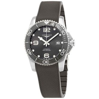 Longines Hydroconquest Automatic Grey Dial Mens Watch L3.781.4.76.9