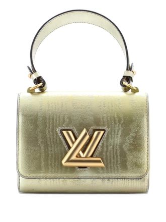 Louis Vuitton Twist Handbag Gravity Gold Calfskin PM satchel
