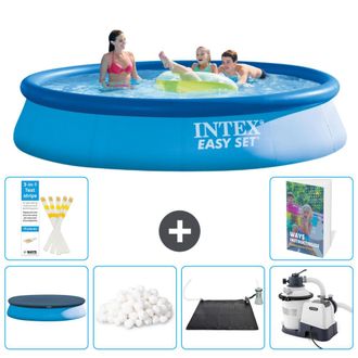 Intex Piscina Easy Set Redonda - 396x84 Cm - 7-piezas S12