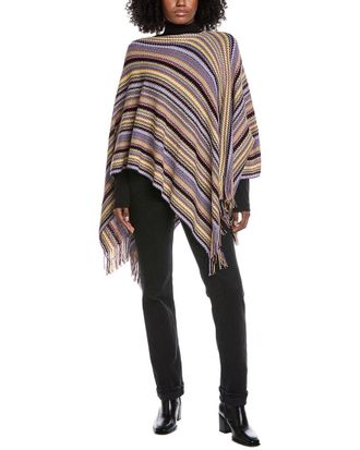 Missoni Wool-Blend Poncho